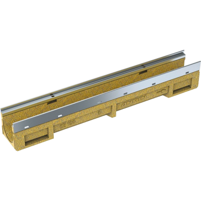 KE-100 Канал, H=100 mm, поц. ст., L=1000 mm, No. 0100 KE-100 Канал, H=100 mm, поц. ст., L=1000 mm, No. 0100