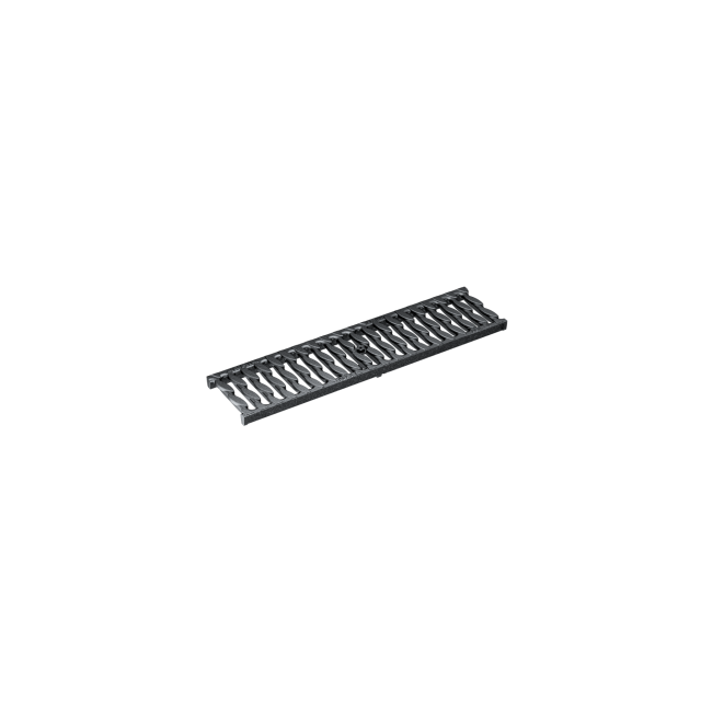 KE-100 Решетка, C250, чугун, OvalGrip с напречни отвори, L=500mm