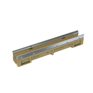 KE-100 Канал, H=60 mm, поц. ст., L=1000 mm, No. 060