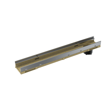 KE-100 Канал, H=60 mm, поц. ст., L=1000 mm,с щуц с клапа, No. 060RV KE-100 Канал, H=60 mm, поц. ст., L=1000 mm,с щуц с клапа, No. 060RV