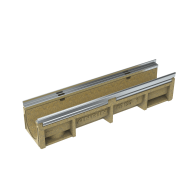 KE-150 Канал, H=220 mm, поц. ст., L=1000 mm, No. 0