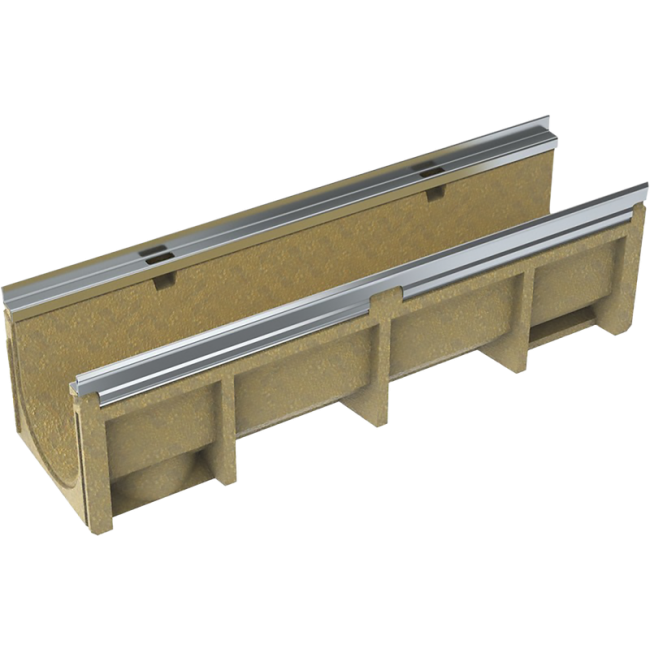 KE-200 Канал, H=290 mm, поц. ст., L=1000 mm, No. 0