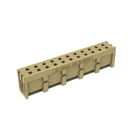 SolidBlock 100 Канал, H=240 mm, F900, L=1000 mm SolidBlock 100 Канал, H=240 mm, F900, L=1000 mm