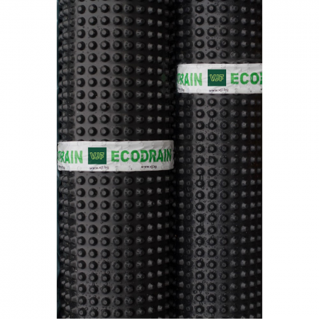 EcoDrain Дренажна мембрана 400 гр 1x20
