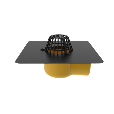 EcoDrain Tech Bit Воронка за тераса хоризонтална PU с интегрирана пола от битум D 50 EcoDrain Tech Bit Воронка за тераса хоризонтална PU с интегрирана пола от битум D 50