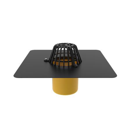 EcoDrain Tech Bit Воронка вертикална PU с интегрирана пола от битум D 110 EcoDrain Tech Bit Воронка вертикална PU с интегрирана пола от битум D 110