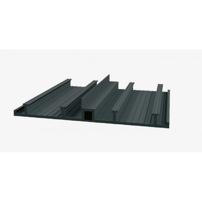 KUNEX DA320/35 уплътнител за дилатационна фуга, PVC -P, външна, несъвместима с битум, черна ширина 320mm