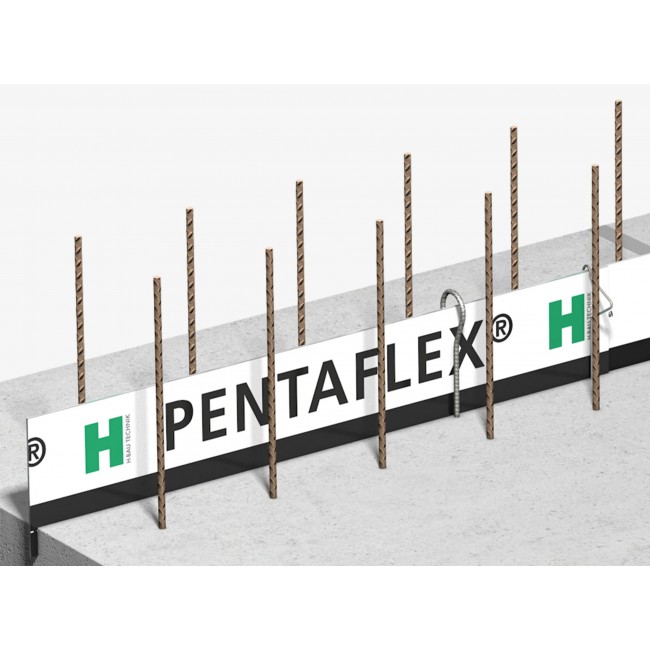 Pentaflex KB 167, уплътнител за работна фуга, метал с битумно покритие ширина 167mm Pentaflex KB 167, уплътнител за работна фуга, метал с битумно покритие ширина 167mm