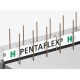 Pentaflex KB 167, уплътнител за работна фуга, метал с битумно покритие ширина 167mm Pentaflex KB 167, уплътнител за работна фуга, метал с битумно покритие ширина 167mm