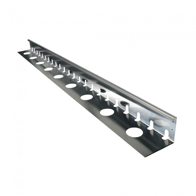 SteelStrip Roof, поцинкован Г-образен профил 1mm, 120x5x5cm и свързваща планка SteelStrip Roof, поцинкован Г-образен профил 1mm, 120x5x5cm и свързваща планка